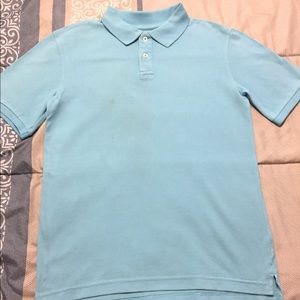 Boys large Cherokee blue polo shirt